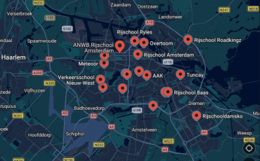 Amsterdam Rijscholen (60 Bedrijven) – Adres- en Telefoongegevens