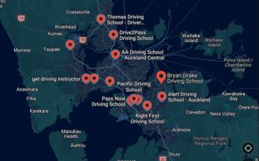 Auckland Driving Schools (60 Companies) – Address and Phone Information