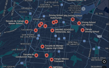 Autoescuelas en Ciudad de México (34 Empresas) – Dirección y Teléfono