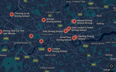 London Driving Schools (60 Companies) – Address and Phone Information