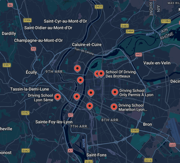 Les 60 Meilleures Auto-écoles à Lyon – Adresses et Téléphones
