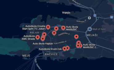 Top 46 Autoškola u Splitu s Adresama i Telefonima