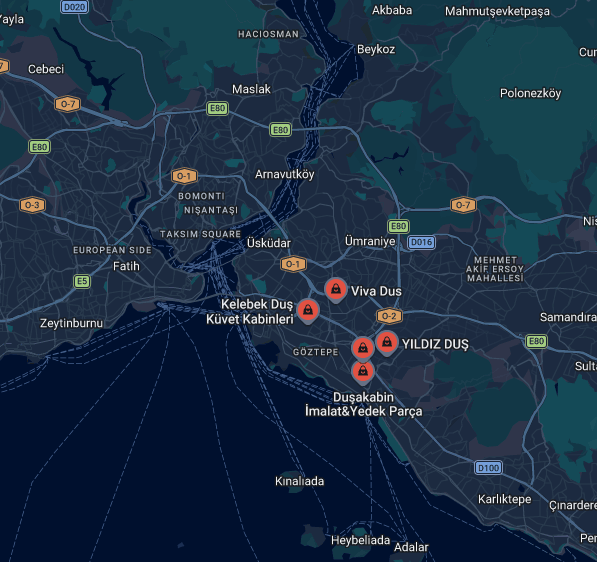 Kadıköy Duşakabin İmalatçıları (3 Firma) – Adres ve Telefon Bilgileri