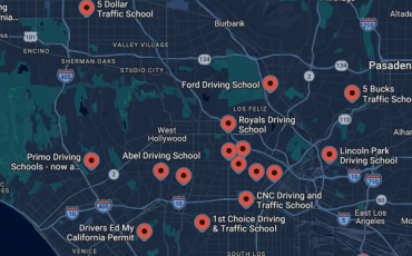 Los Angeles Driving Schools (60 Companies) – Address and Phone Information