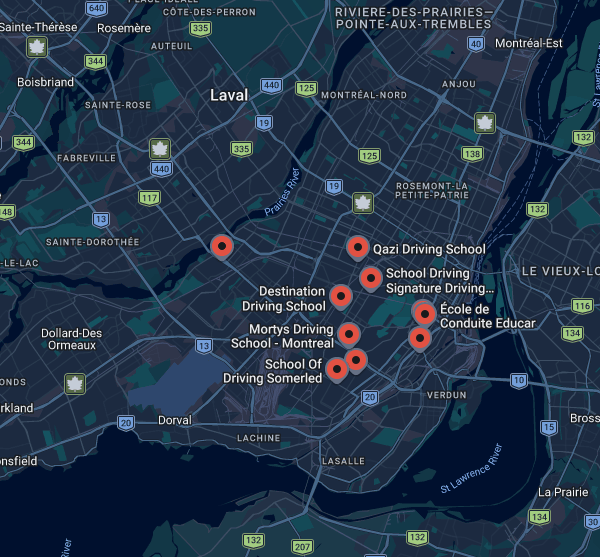 Top 60 Driving Schools in Montreal – Addresses & Phone Numbers