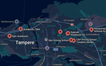 43 Tampereen Autokoulua – Osoitteet, Puhelinnumerot