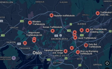 Trafikkskoler i Oslo (60 Bedrifter) – Adresse og Telefonnummer