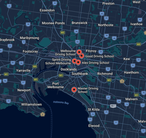 60 Driving Schools in Melbourne – Locations and Contact Numbers