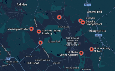 60 Driving Schools in Sutton Coldfield – Address and Contact Information